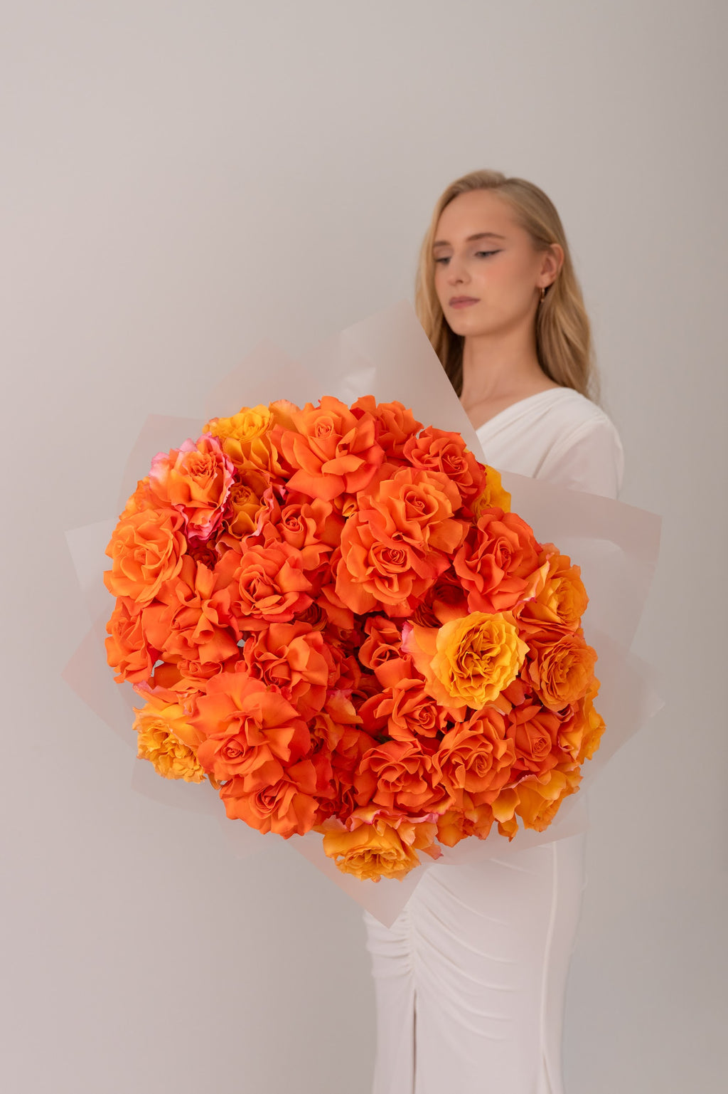 Bouquet of french roses Free spirit