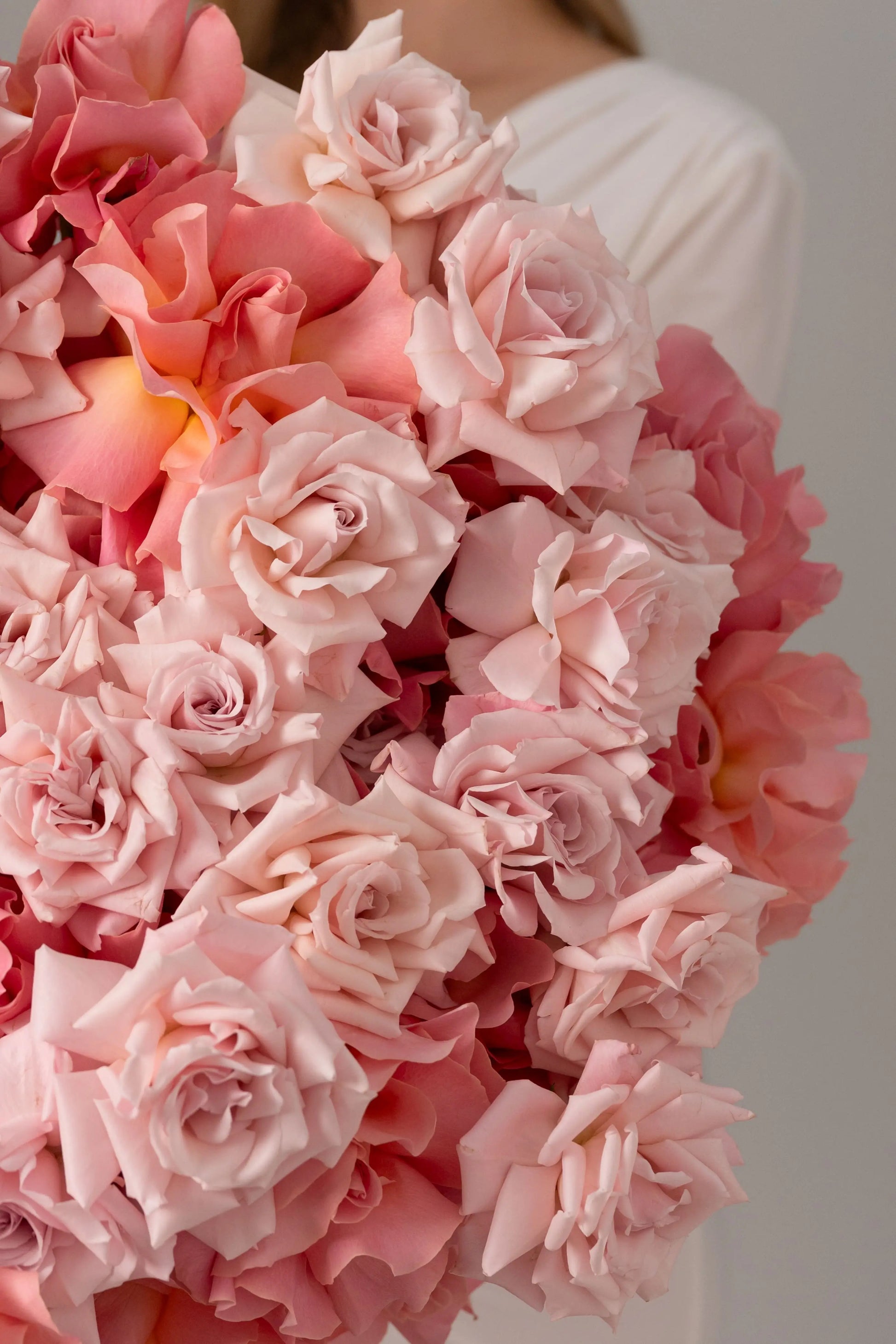 باقة من الورود الفرنسية سويت إسكيمو وهيرموسا 