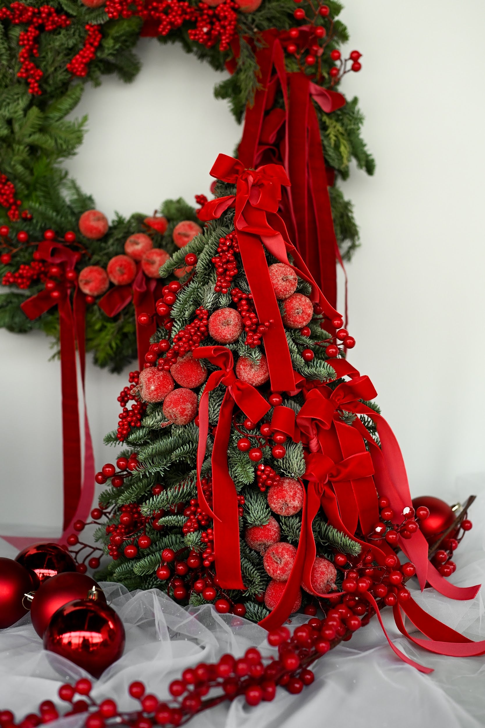 Mini Christmas tree "Winter Tale"